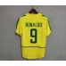 Brazil 2002 World Cup Home Yellow Soccer Jersey